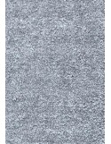TAPIS PRESTIGE D'INTÉRIEUR - Fibre nylon uni gris clair - Rectangulaire 120x180cm