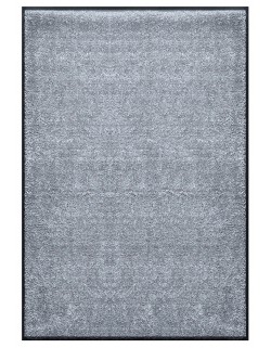 TAPIS PREMIUM - Fibre nylon uni gris clair - Rectangulaire 120x180cm