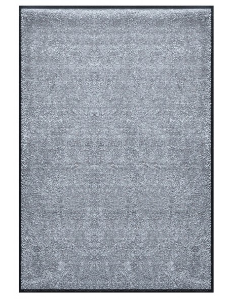 TAPIS PRESTIGE D'INTÉRIEUR - Fibre nylon uni gris clair - Rectangulaire 120x180cm