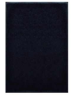 TAPIS PRESTIGE D'INTÉRIEUR - Fibre nylon uni noir - Rectangulaire 120x180cm