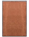 TAPIS PRESTIGE D'INTÉRIEUR - Fibre nylon uni marron clair - Rectangulaire 120x180cm