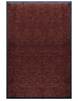 TAPIS PRESTIGE D'INTÉRIEUR - Fibre nylon uni marron - Rectangulaire 120x180cm