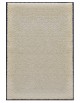 TAPIS PREMIUM - Fibre nylon uni blanc cassé - Rectangulaire 120x180cm