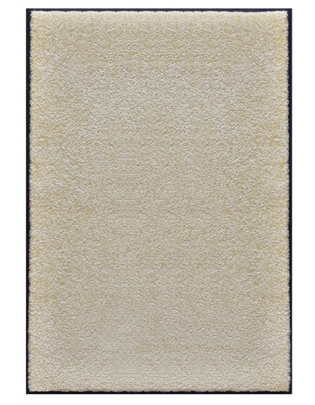 TAPIS PREMIUM - Fibre nylon uni blanc cassé - Rectangulaire 120x180cm