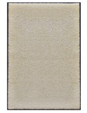 TAPIS PRESTIGE D'INTÉRIEUR - Fibre nylon uni blanc cassé - Rectangulaire 120x180cm