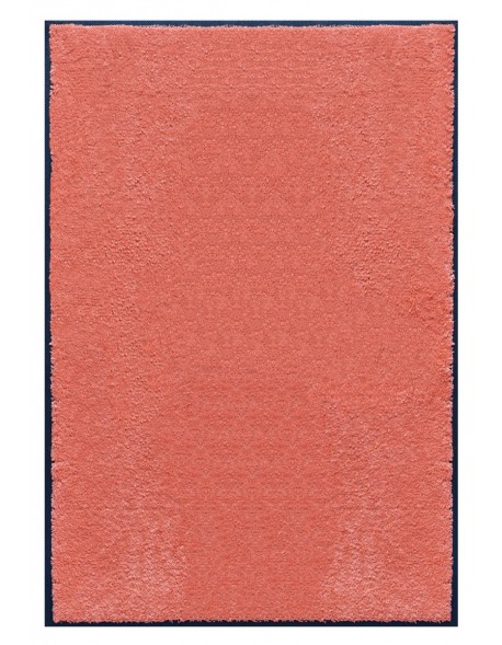 TAPIS PRESTIGE D'INTÉRIEUR - Fibre nylon uni saumon - Rectangulaire 120x180cm