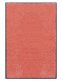 TAPIS PRESTIGE D'INTÉRIEUR - Fibre nylon uni saumon - Rectangulaire 120x180cm