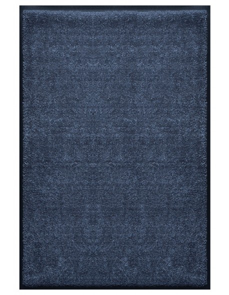 TAPIS PRESTIGE D'INTÉRIEUR - Fibre nylon uni gris anthracite - Rectangulaire 120x180cm