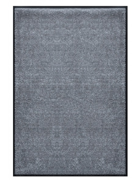 TAPIS PRESTIGE D'INTÉRIEUR - Fibre nylon uni gris foncé - Rectangulaire 120x180cm