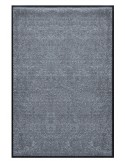 TAPIS PRESTIGE D'INTÉRIEUR - Fibre nylon uni gris foncé - Rectangulaire 120x180cm