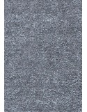 TAPIS PRESTIGE D'INTÉRIEUR - Fibre nylon uni gris foncé - Rectangulaire 120x180cm