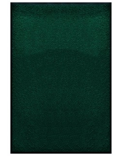 TAPIS PRESTIGE D'INTÉRIEUR - Fibre nylon uni vert foncé - Rectangulaire 120x180cm