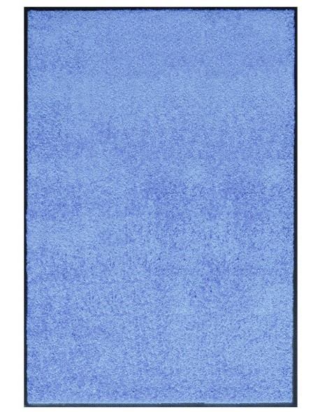 TAPIS PREMIUM - Fibre nylon uni bleu ciel - Rectangulaire 120x180cm