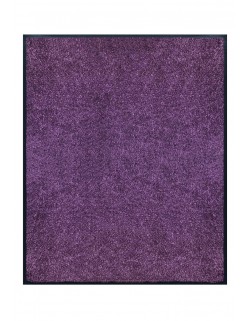 TAPIS DE PORTE D'ENTRÉE - NYLON UNI VIOLET - Rectangulaire 80x90cm