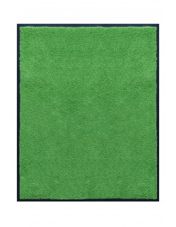 TAPIS DE PORTE D'ENTRÉE - NYLON UNI VERT POMME - Rectangulaire 80 x 90cm