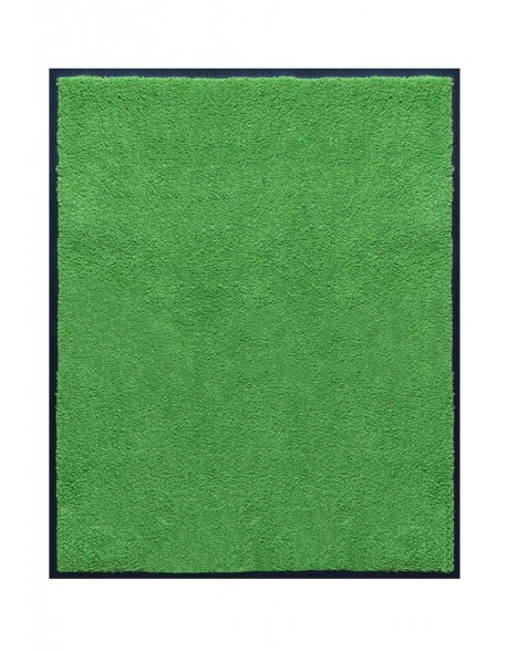 TAPIS DE PORTE D'ENTRÉE - NYLON UNI VERT POMME - Rectangulaire 80 x 90cm