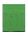 TAPIS DE PORTE D'ENTRÉE - NYLON UNI VERT POMME - Rectangulaire 80x90cm