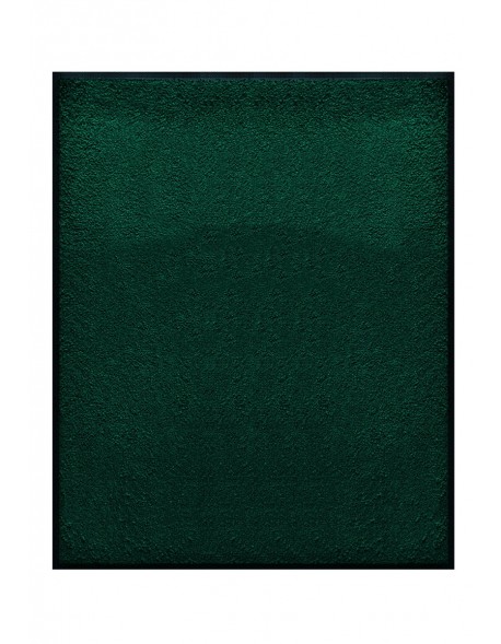 TAPIS DE PORTE D'ENTRÉE - NYLON UNI VERT FONCÉ - Rectangulaire 80x90cm