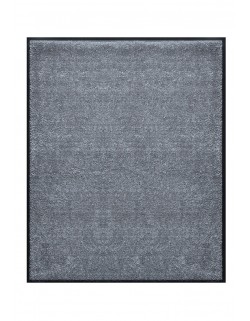 TAPIS DE PORTE D'ENTRÉE - NYLON UNI GRIS FONCÉ - Rectangulaire 80 x 90cm