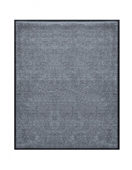 TAPIS DE PORTE D'ENTRÉE - NYLON UNI GRIS FONCÉ - Rectangulaire 80 x 90cm