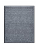 TAPIS DE PORTE D'ENTRÉE - NYLON UNI GRIS FONCÉ - Rectangulaire 80 x 90cm