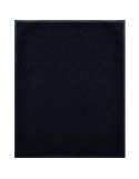 TAPIS DE PORTE D'ENTRÉE - NYLON UNI NOIR - Rectangulaire 80 x 90cm