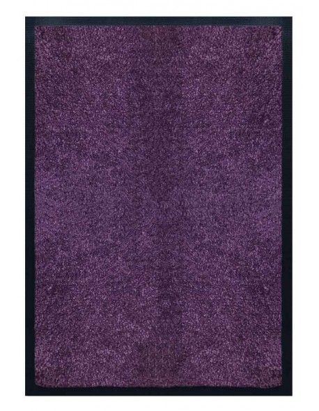 PAILLASSON Haut-de-gamme - Nylon uni violet - Rectangulaire 50 x 75cm