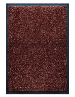 PAILLASSON Haut-de-gamme - Nylon marron foncé - Rectangulaire 50 x 75cm