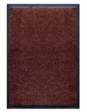 PAILLASSON Haut-de-gamme - Nylon marron foncé - Rectangulaire 50 x 75cm