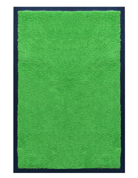 PAILLASSON Haut-de-gamme - Nylon uni vert pomme - Rectangulaire 50 x 75cm