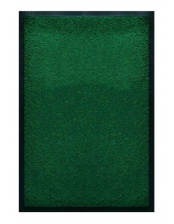 PAILLASSON Haut-de-gamme - Nylon uni vert - Rectangulaire 50 x 75cm