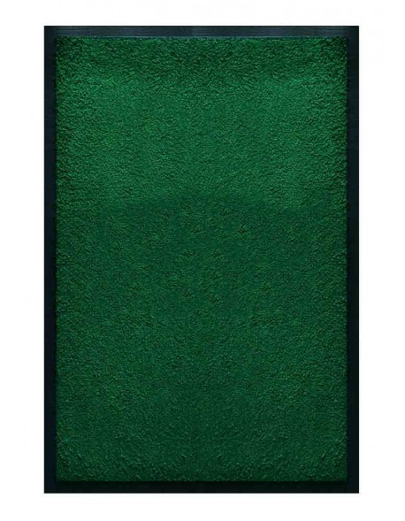 PAILLASSON Haut-de-gamme - Nylon uni vert - Rectangulaire 50 x 75cm