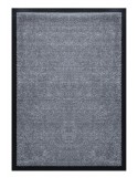 PAILLASSON Haut-de-gamme - Nylon uni gris foncé - Rectangulaire 50 x 75cm