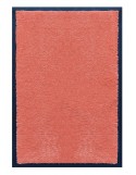 PAILLASSON Haut-de-gamme - Nylon uni saumon - Rectangulaire 50 x 75cm
