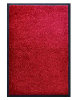 PAILLASSON Haut-de-gamme - Nylon uni fuchsia - Rectangulaire 50 x 75cm