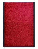 PAILLASSON Haut-de-gamme - Nylon uni fuchsia - Rectangulaire 50 x 75cm