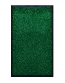 TAPIS DE SALLE DE BAINS - NYLON UNI VERT - Rectangulaire 50 x 120cm