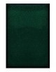 PAILLASSON Haut-de-gamme - Nylon uni vert foncé - Rectangulaire 50 x 75cm
