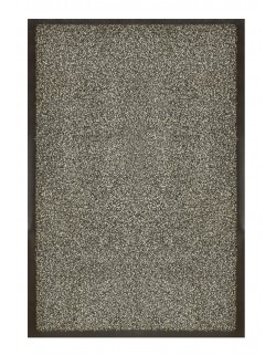 PAILLASSON Haut-de-gamme - Nylon chiné gris  - Rectangulaire 50 x 75cm