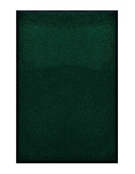 PAILLASSON Haut-de-gamme - Nylon uni vert foncé - Rectangulaire 80 x 120cm