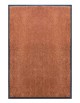 PAILLASSON Haut-de-gamme - Nylon uni marron caramel - Rectangulaire 80 x 120cm