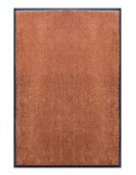 PAILLASSON Haut-de-gamme - Nylon uni caramel - Rectangulaire 80 x 120cm