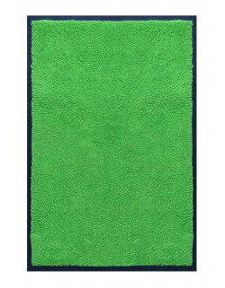 PAILLASSON Haut-de-gamme - Nylon uni vert pomme - Rectangulaire 80 x 120cm
