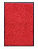 PAILLASSON Haut-de-gamme - Nylon uni rouge - Rectangulaire 80 x 120cm