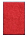 PAILLASSON Haut-de-gamme - Nylon uni rouge - Rectangulaire 80 x 120cm