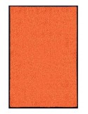 PAILLASSON Haut-de-gamme - Nylon uni orange - Rectangulaire 80 x 120cm