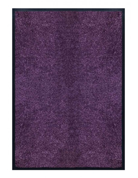 PAILLASSON Haut-de-gamme - Nylon uni violet - Rectangulaire 80 x 120cm