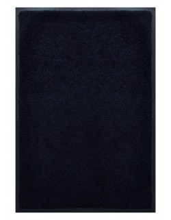 PAILLASSON Haut-de-gamme - Nylon uni noir - Rectangulaire 80 x 120cm