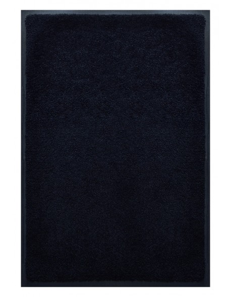 PAILLASSON Haut-de-gamme - Nylon uni noir - Rectangulaire 80 x 120cm