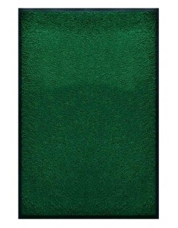 PAILLASSON Haut-de-gamme - Nylon uni vert - Rectangulaire 80 x 120cm